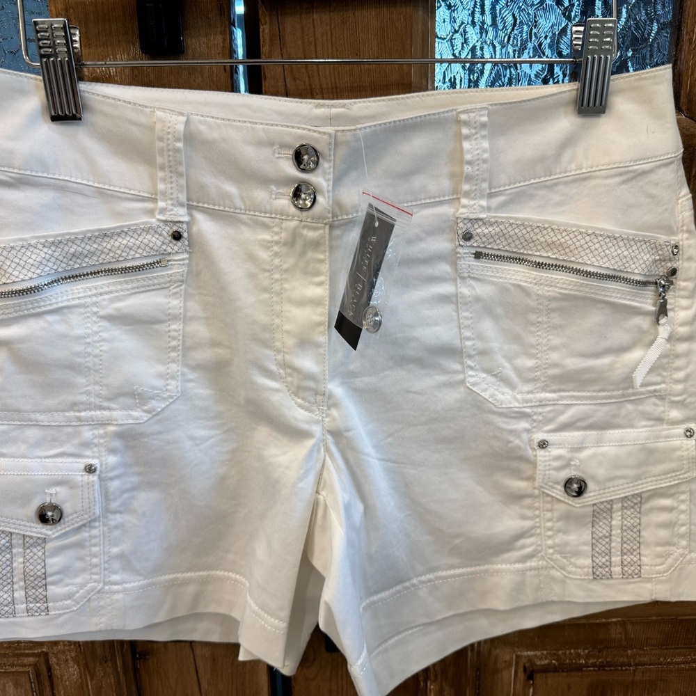 White House Black Market White Shorts